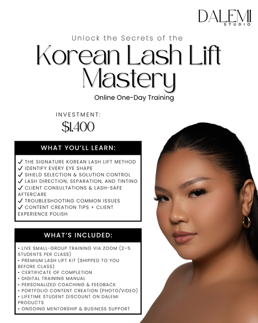 KOREAN LASH LIFT MASTERY (ONLINE)