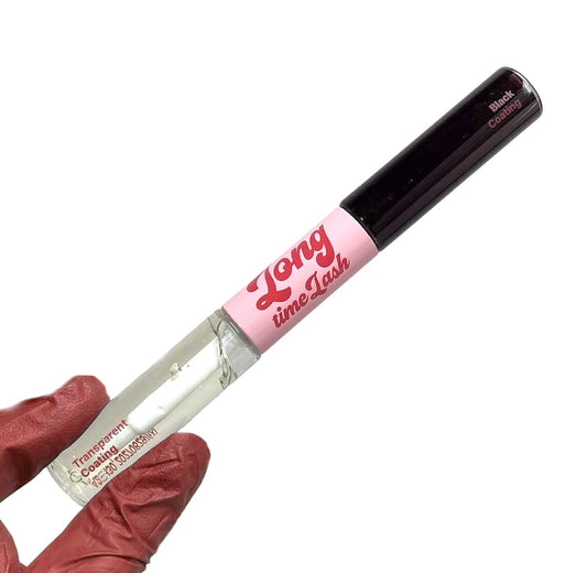 LONG TIME LASH SERUM AND BLACK TINT COAT