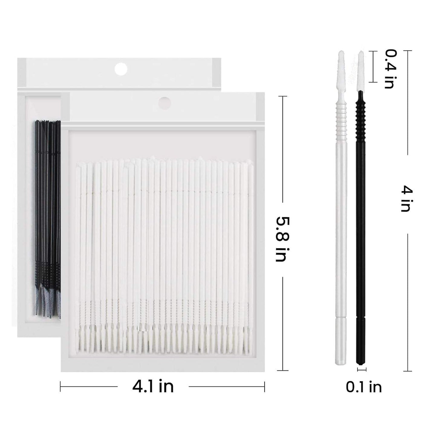 LONG-HEAD MICRO-SWABS (100pcs)